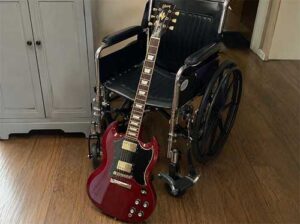 Guitar-and-wheelchair